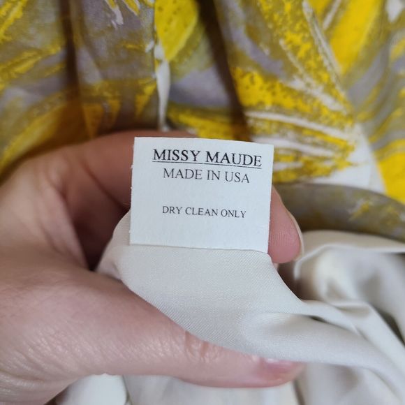 NWT Missy Maude Silk Blend Floral Tunic Womens Large - Picture 3 of 7